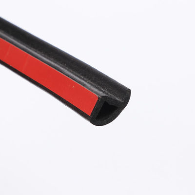 E D I Shape P Type Door and Window Weather Stripping Glass Rubber Seals Foam Sound Proof Sealing Strip