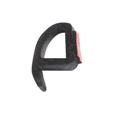 E D I Shape P Type Door and Window Weather Stripping Glass Rubber Seals Foam Sound Proof Sealing Strip