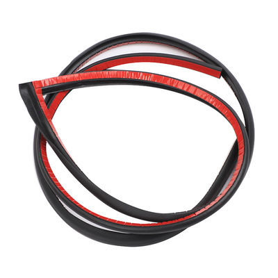 E D I Shape P Type Door and Window Weather Stripping Glass Rubber Seals Foam Sound Proof Sealing Strip