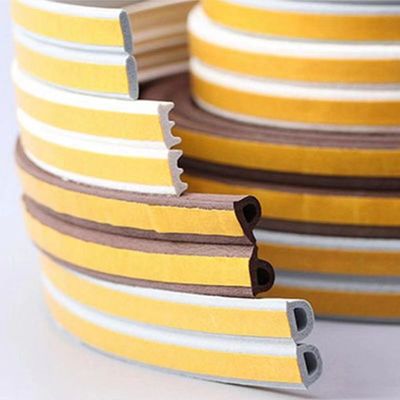 Epdm Rubber Door Window Frame Seals Foam Weather Stripping Sound Proof Sealing Strips Draught