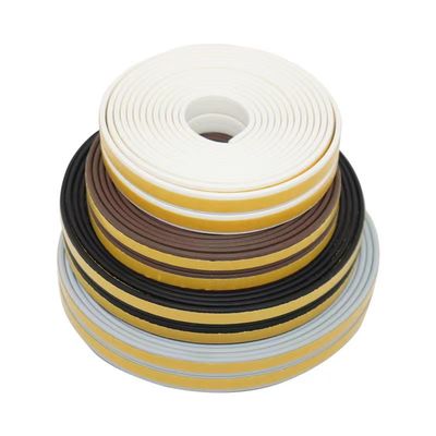 Self-adhesive Epdm Door Window Insulation Draught Excluder Sponge Weatherstrip Foam Seal Strip