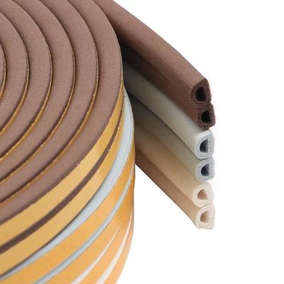Self-adhesive Epdm Door Window Insulation Draught Excluder Sponge Weatherstrip Foam Seal Strip