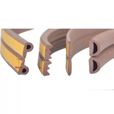 Self-adhesive Epdm Door Window Insulation Draught Excluder Sponge Weatherstrip Foam Seal Strip