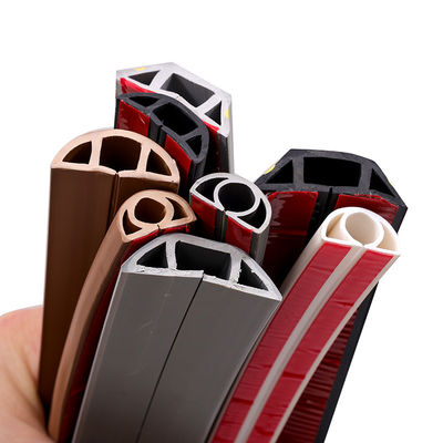 The Ground Is Thickened with Anti-collision PVC Wire Raceway Grey Yellow Black Trapezoidal Cable Trough