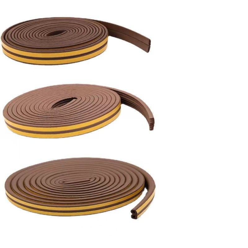 Self-adhesive Epdm Door Window Insulation Draught Excluder Sponge Weatherstrip Foam Seal Strip